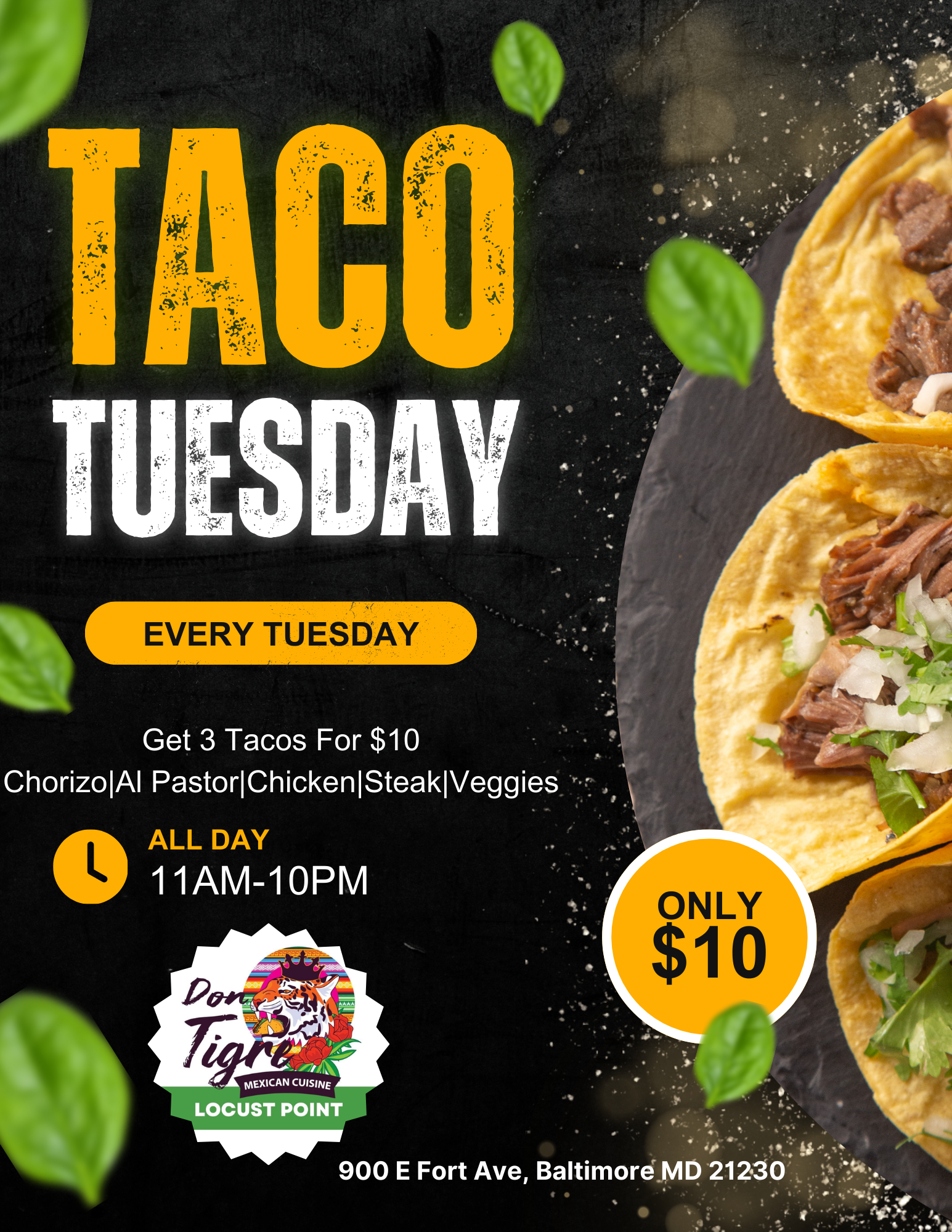 Taco Tuesday Special